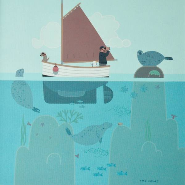 - Acrylic on Canvas, Painting by Sasha Harding, measuring 74 x 74 cm (H x W) framed at 86 x 86 cm £3100